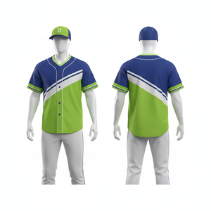 Uniformes de Béisbol Ligeros, Ropa Deportiva Personalizada para Equipos, Sublimada, de Malla, Secado Rápido, al por Mayor - Product Image 5