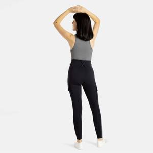 Leggings noirs d'entraînement utilitaire pour femmes Leggings taille haute durables avec plusieurs poches pour la course à pied et les vêtements de sport de tous les jours - Product Image 3