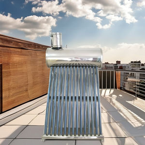 <span class=keywords><strong>Chauffe</strong></span>-<span class=keywords><strong>eau</strong></span> <span class=keywords><strong>solaire</strong></span> compact non pressurisé Sunfly 100 <span class=keywords><strong>litres</strong></span> en acier inoxydable avec soupape de sécurité – Garantie 2 ans - Product Image 1