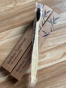 CEPILLO DE DIENTES DE BAMBÚ ECOLÓGICO CON CERDAS SUAVES DE VIETNAM CEPILLO DE DIENTES DE BAMBÚ TENDENCIA SUPERIOR 2024 DE LOTO AZUL - Product Image 4