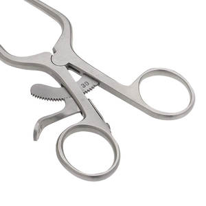 Rétracteur manuel en acier inoxydable Weitlaner à maintien automatique, instruments chirurgicaux orthopédiques vétérinaires - Product Image 4