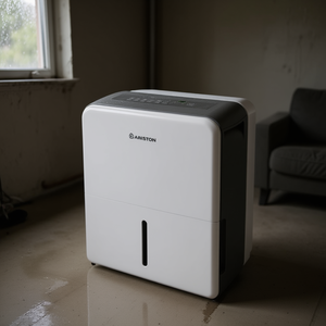 Déshumidificateur DEOS 30 blanc et gris avec réservoir de 3 litres, capacité 73m2, modèle 3381357 - Product Image 3