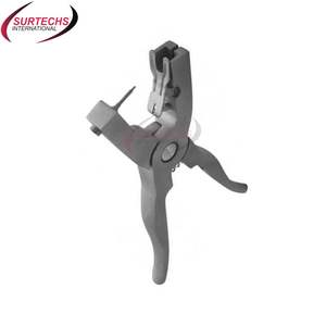 Pince verte pour étiquettes d'oreille en alliage d'aluminium pour porcs bovins moutons outil d'équipement vétérinaire pince à tatouer vétérinaire - Product Image 3