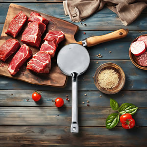 เครื่องกดเนื้อทำแฮมเบอร์เกอร์ AUSONIA ระดับมืออาชีพ ที่ทำจากสแตนเลส ผลิตในอิตาลี - Product Image 2