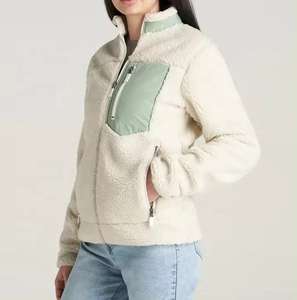 Chaqueta Bomber Ligera con Capucha para Mujer, Deportiva, de Invierno, Transpirable, Ecológica, con Cierre de Cremallera, Tinte Liso - Product Image 4