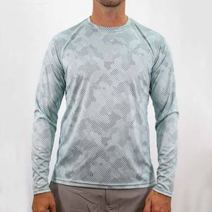 Camisa de pesca de moda superior de calidad personalizable Nuevo diseño Sublimado Impermeable Protección UV Secado rápido Impresión de longitud larga - Product Image 4