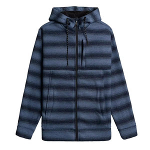 Vente en gros de sweat à capuche Sherpa tendance pour hommes haute qualité couleur personnalisée polaire à manches longues respirant vêtements d'hiver imprimé - Product Image 1