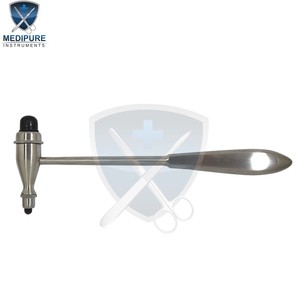Martillo de Reflejos Neurológicos Troemner, Martillo de Percusión, Herramienta de Prueba de Reflejos, Instrumentos de Examen Médico de Acero Inoxidable - Product Image 2