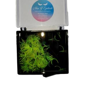 Extensiones de Pestañas de Pelo Sintético de Alta Calidad Nhu Y NY6D 6D, Volumen 6D, Longitud de 8-15 mm, Hechas a Mano, Fácil Aplicación, Empaque a Granel - Product Image 2