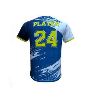 เสื้อเบสบอลผู้ชายแบบสั่งทำปี 2026 ระบายอากาศได้ดี ผลิตจากผ้าโพลีเอสเตอร์ 100% น้ำหนัก 220 กรัม บริการ OEM ราคาขายส่ง - Product Image 2