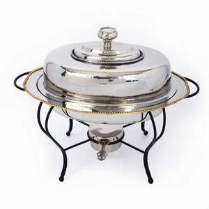 Réchaud à nourriture en cuivre, chauffe-plat, serveur, circulation d'eau chaude, certifié Energy Star, pour hôtel, fête, traiteur, présentoirs de buffet - Product Image 4
