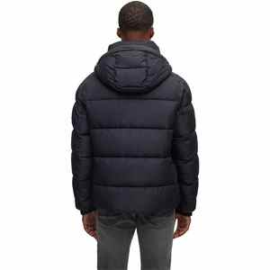 2024 Custom Men's Hooded Puffer Jacket Waterproof Thick Winter Down Jacket Oversized Warm Padded <b>Bubble</b> <b>Coat</b> Outdoor Streetwear - Product Image 6