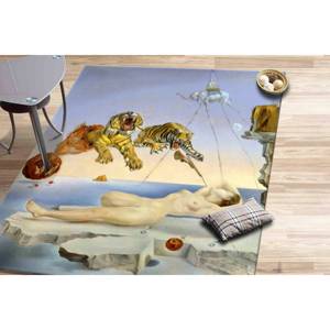 Alfombras Dali Pomegranate, Alfombras Salvador Dali, Alfombras Dream Caused, Alfombra Suave Famosa, Alfombra Suave No Tejida - Product Image 3