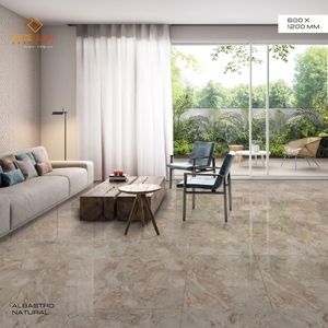 Vendedor caliente en América y Europa 60x120, 80x160, 80x80, 60x60 Cm Acabado brillante Porcelana Carreaux brillante Azulejos de cerámica de la India - Product Image 3