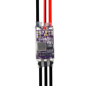 Flycolor Francy2 5V/3A 12V/2A Brushless ESC 30A 40A 50A regolatore di velocità BLHELI-32 BL32 <span class=keywords><strong>3</strong></span>-6S per aereo RC ad ala fissa in plastica - Product Image 2
