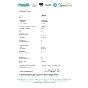 Made in Italy 100% Chất lượng cao lanh trải giường cm.160x190 Bộ vỏ gối (cm.50x80) cũng nhãn hiệu riêng - Product Image 6