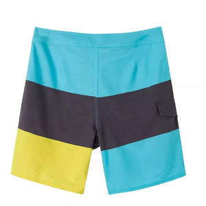 Pantalones cortos de surf de alta calidad con logotipo personalizado para hombre al por mayor pantalones cortos de trabajo con panel de longitud corta de poliéster para Hombre Pantalones cortos estilo botín - Product Image 5