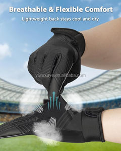 <span class=keywords><strong>Gants</strong></span> <span class=keywords><strong>de</strong></span> <span class=keywords><strong>football</strong></span> pour adultes et jeunes, respirants, en silicone avec grip antidérapant, <span class=keywords><strong>gants</strong></span> <span class=keywords><strong>de</strong></span> receveur - Meilleur cadeau pour les sports - Product Image 2