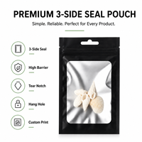 Logo personnalisable imprimé pochette debout en plastique fourre-tout sacs à provisions rouleau toile maille expédition zip-lock