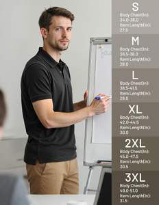 Camiseta de Punto Sólida para Hombre, Fibra Fresca, Elástica, Ligera, Transpirable, Texturizada, Cómoda para Uso Diario, Cuello Elegante, Estilo Moderno - Product Image 6