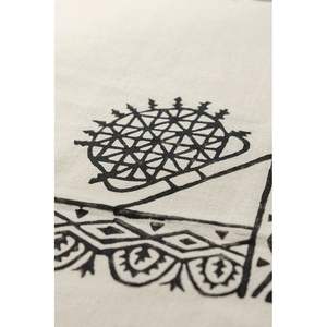 Mantel Cuadrado Étnico de Algodón Hitit de 155x155cm, Cubierta Decorativa para Mesa de Comedor con Encaje Tejido para Uso Doméstico - Product Image 2