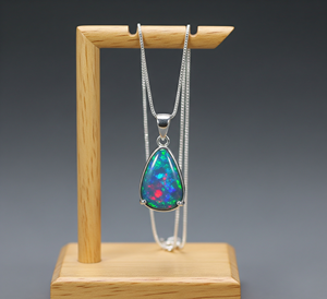 Pendentifs de style bohème en forme de goutte, charmes, opales éthiopiennes de qualité naturelle, pierres de cristal de guérison - Product Image 1