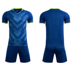 Diseño y tamaño personalizados 100% poliéster sublimación fútbol completo kits equipo personalizado ropa deportiva hombres fútbol uniforme - Product Image 5