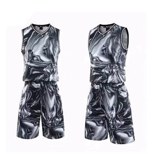 Custom Wholesale Reversible <b>Basketball</b> Uniform <b>for</b> <b>Kids</b> Breathable Summer Academy Shirt Short Sublimation Design <b>Basketball</b> - Product Image 5
