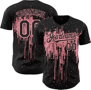 เสื้อเบสบอลระบายอากาศได้ดีแห้งเร็วแบบกำหนดเองชื่อทีมเทคนิคการระเหิด - Product Image 4