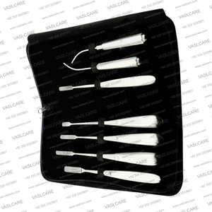 ชุดผ่าตัดเสริมจมูกเครื่องมือผ่าตัดพลาสติกความแม่นยำสูงทำจากสเตนเลสได้รับการรับรอง CE 7ชิ้นสำหรับมืออาชีพ - Product Image 3