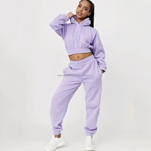 Femmes de haute qualité automne hiver chaud vêtements de sport décontracté Fitness Jogging vêtements de sport fermeture éclair à capuche imprimé Logo grande taille pour - Product Image 4
