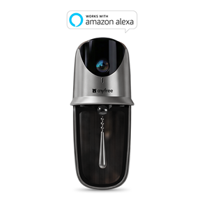 <span class=keywords><strong>Sonnette</strong></span> de porte intelligente avec caméra grand angle HD, recharge <span class=keywords><strong>solaire</strong></span>, batterie intégrée, Wi-Fi, fonction de conversation bidirectionnelle, compatible Alexa - Product Image 1