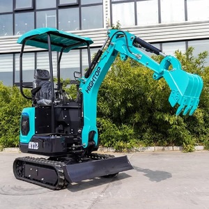 Compre miniexcavadora HT12 de calidad superior, superventas, venta al por mayor, entrega rápida, precio de fábrica, excavadora para construcción y agricultura - Product Image 3