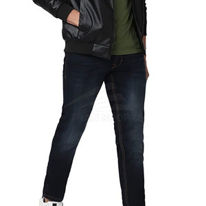 Autumn Winter <b>Men's</b> Loose Cotton <b>Jeans</b> Pant Reasonable Price New Stock Canvas <b>Jeans</b> Pant Lightweight Thickness - Product Image 4