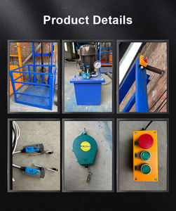 Dapat disesuaikan dinding listrik Modern terpasang barang kecil <span class=keywords><strong>Lift</strong></span> 1000kg kargo hidrolik <span class=keywords><strong>Lift</strong></span> pengendali jarak jauh nirkabel tahan lama untuk - Product Image 3