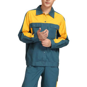 El mejor material de algodón para Vaqueros, tamaño y color personalizables, uniforme de soldadura resistente al calor de manga completa, ropa de seguridad - Product Image 6