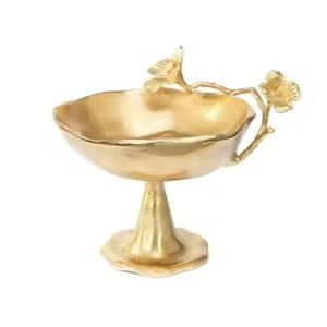 Arabic Style Metal Dates <b>Bowl</b> for Islamic Ramadan Table Decor Fruit Dry Fruit Serving Dish Luxury Home Centerpiece - Product Image 5