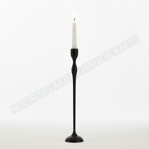 Hot Selling Black Aluminum Metal <b>Candle</b> <b>Holder</b> for Home Decoration Christmas and Easter <b>Tall</b> Manufacturer Exporter - Product Image 2