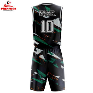 Bonne qualité dernier style uniforme de basket-ball pour unisexe respirant séchage rapide uniforme d'équipe de basket-ball dans le service OEM - Product Image 2