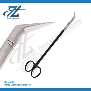 Potts Diethrich Stainless Steel Manual Artery Scissors | Orthopedic <b>Surgical</b> <b>Instruments</b> - Product Image 4