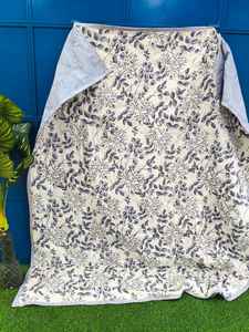 Handmade Lightweight Traditional Hand Block Printed Reversible Dohar 100% Cotton Handcrafted Soft Cotton Double <b>Bed</b> Dohar - Product Image 2