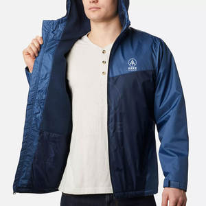 Vestes coupe-vent d'hiver sur mesure pour hommes dernier style avec col à capuche et logo avant quantité minimale de commande bas vente en gros - Product Image 4