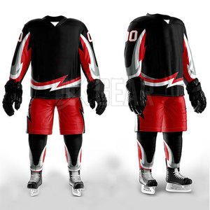 Uniforme profesional de hielo Hokey, ligero, duradero y cómodo, diseñado para la práctica de partidos deportivos de equipo y uso competitivo - Product Image 3