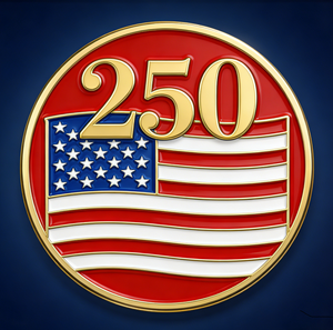 Monete Commemorative Personalizzate del 250° Anniversario degli Stati Uniti con Lavorazione Artigianale in Metallo di Alta Qualità - Product Image 5