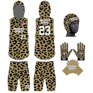 Uniforme de Fútbol Americano de Compresión 7 contra 7 de Alta Calidad para Niños, Conjunto Personalizable con Característica Transpirable, Ropa de Fútbol Americano - Product Image 1