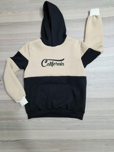 Sweats à capuche avec broderie, mélange de couleurs à carreaux, unisexe, coupe ajustée, impression personnalisée, 100% coton molleton, hiver, fabriqué en Turquie, meilleure qualité - Product Image 5