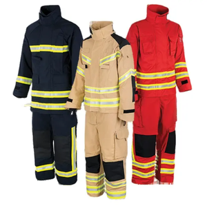 Traje de bombero de alta visibilidad resistente a las llamas de 4 capas, equipo de protección personal avanzado (EPP) - Product Image 1