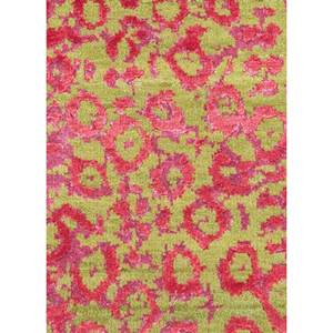 พรมขนสัตว์ถักมือสีชมพูและสีม่วงลายพิมพ์สัตว์ 3 มิติ รูปทรงสี่เหลี่ยมผืนผ้า สำหรับบ้านหรือทางเดิน-รุ่นเอสก์-474 - Product Image 3