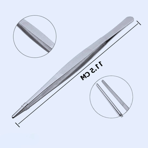 Ensemble d'instruments chirurgicaux professionnels en acier inoxydable : pinces à dissection, pinces droites manuelles, pinces à tissus chirurgicales, divers modèles - Product Image 6