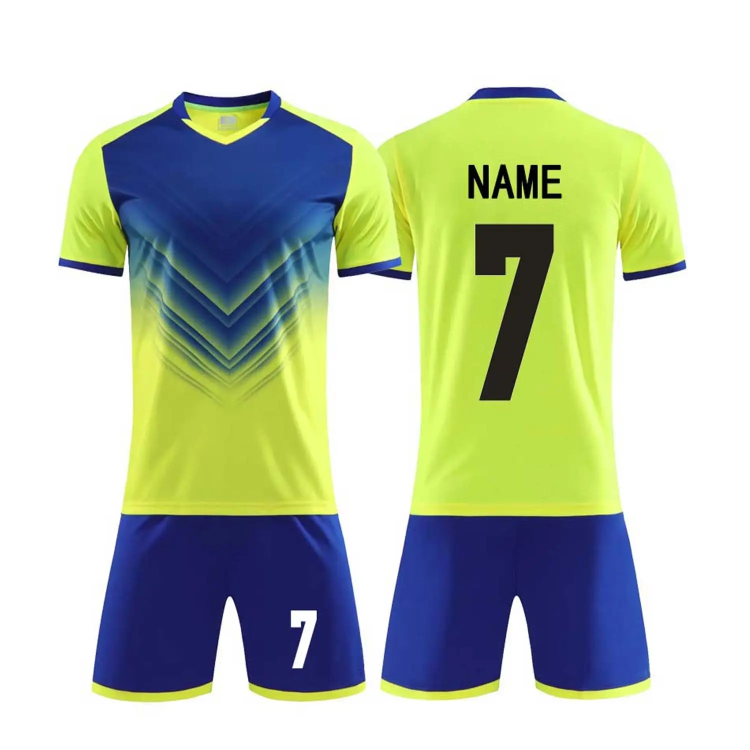 Người Lớn Và Trẻ Em Thể Thao Bóng Đá Jerseys Thể Thao Mặc Quần Áo Chạy Bộ Ngắn Tay Áo Đào Tạo Đồng Phục Bóng Đá Tracksuit